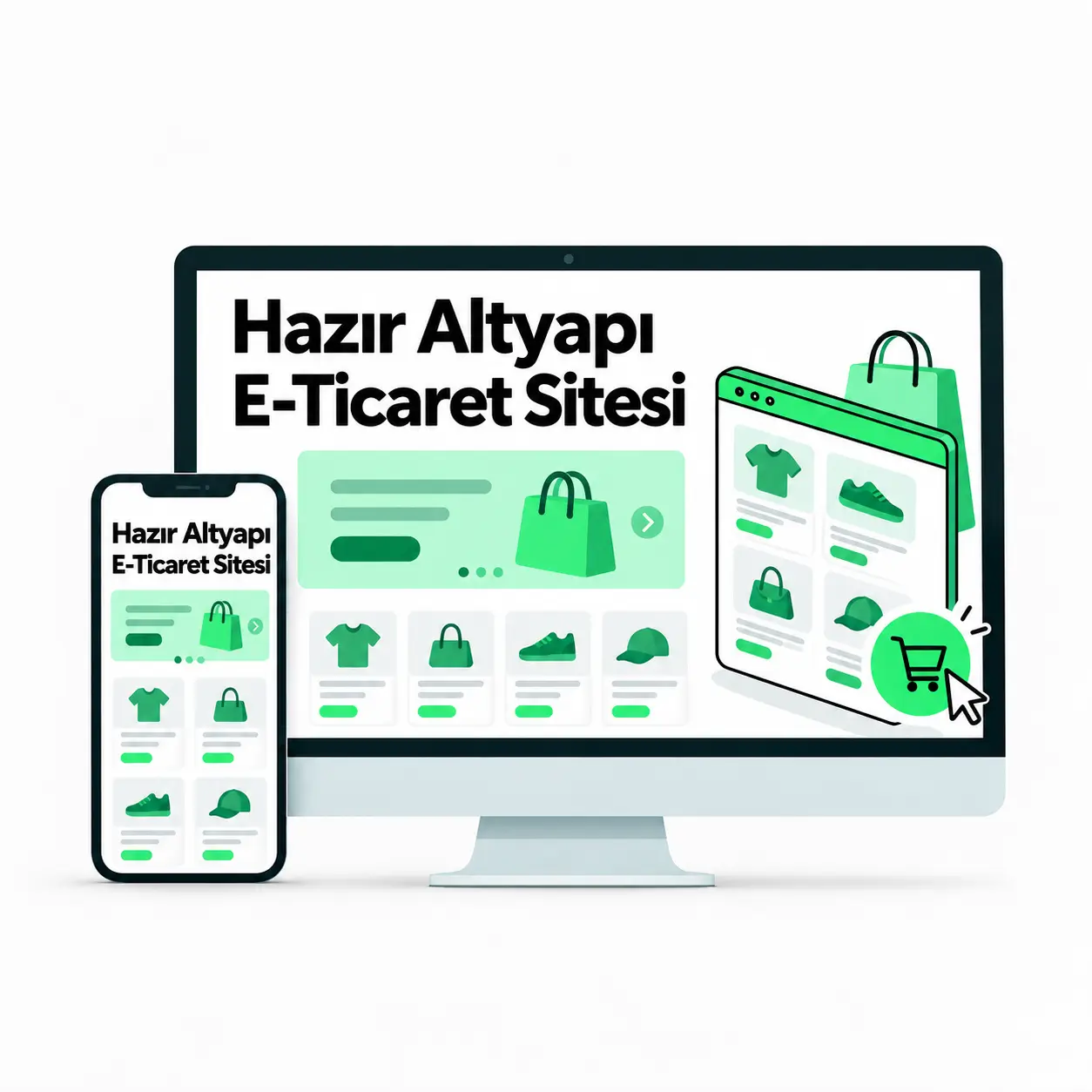 Hazır Altyapı E-Ticaret Sitesi ürün görseli