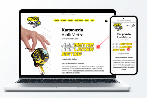 Akıllı Metre · Web Sitesi kapak görseli