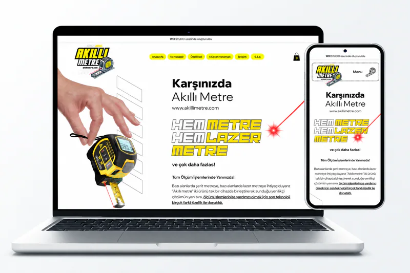 Akıllı Metre · Web Sitesi kapak görseli