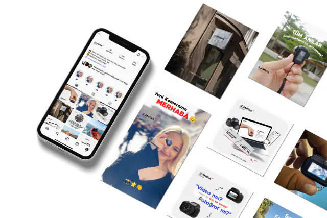 Cameraminix · Sosyal Medya: Instagram akışı ve gönderiler 1