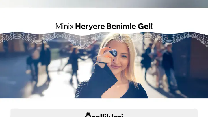 Cameraminix · Web Sitesi: Ekran görüntüleri, bölüm 3