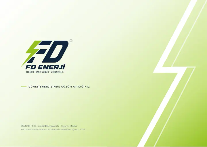 FD Enerji · Logo & Kurumsal Kimlik: Kurumsal kimlik kılavuzu, sayfa 22