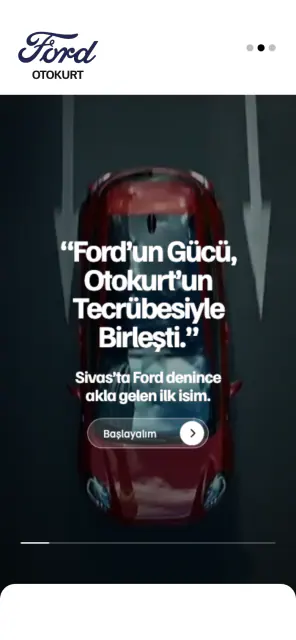 Ford Otokurt · Web Sitesi: Mobil ve cihaz görünümleri 1