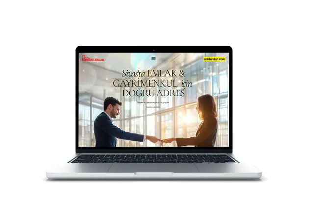 Hedef Emlak · Web Sitesi: Mobil ve cihaz görünümleri 3