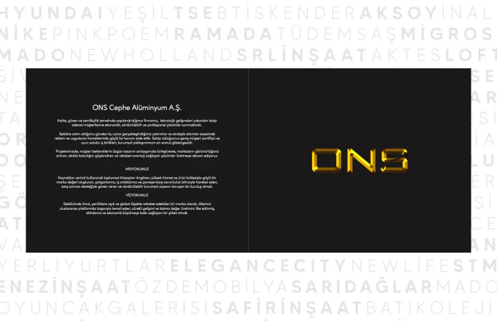 ONS Cephe · Katalog: Katalog sayfaları, sayfa 42