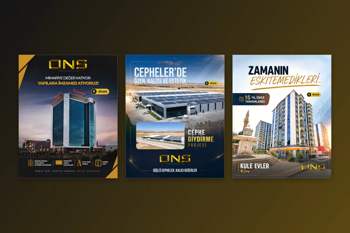 ONS Cephe · Sosyal Medya kapak görseli