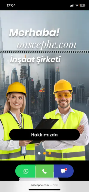 ONS Cephe · Web Sitesi: Mobil site ve kurumsal e-posta 1