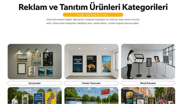 Reklam Etkisi · Web Sitesi: Ekran görüntüleri, bölüm 3