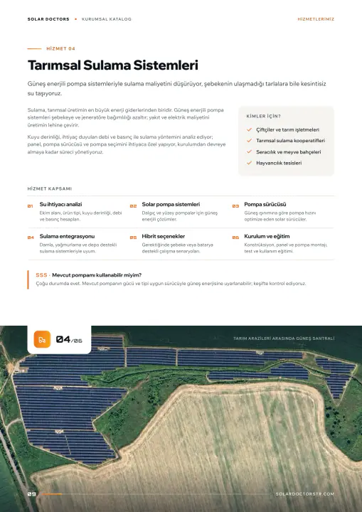 Solar Doctors · Katalog: Katalog sayfaları, sayfa 9