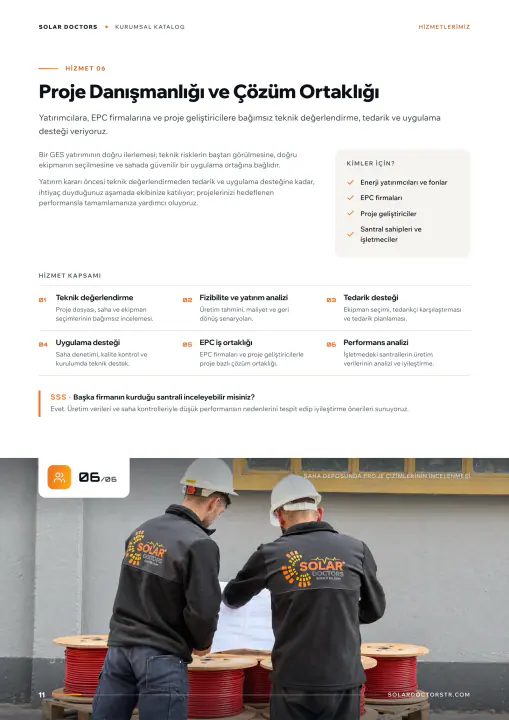 Solar Doctors · Katalog: Katalog sayfaları, sayfa 11
