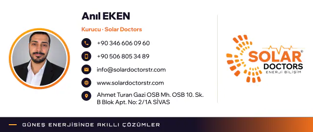 Solar Doctors · Logo & Kurumsal Kimlik: E-posta imzası 3