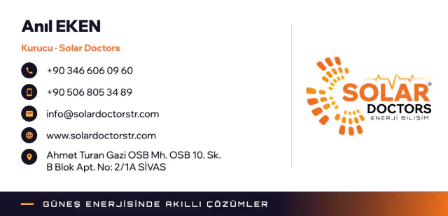 Solar Doctors · Logo & Kurumsal Kimlik: E-posta imzası 4