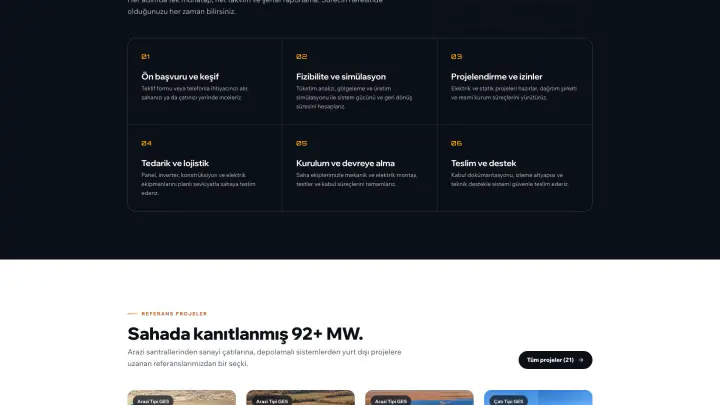Solar Doctors · Web Sitesi: Ekran görüntüleri, bölüm 4