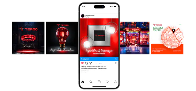 Termo · Sosyal Medya: Instagram mockup 1